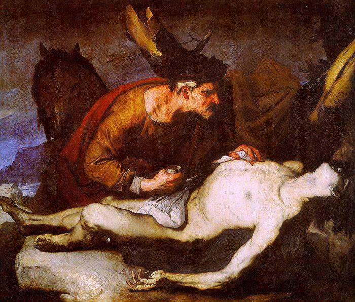  Luca  Giordano The Good Samaritan oil painting image